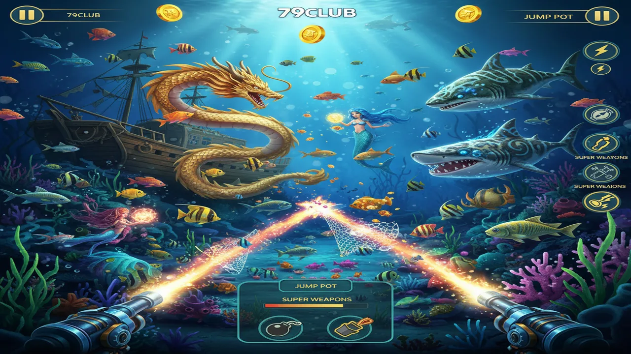 Hướng dẫn chơi Bắn Cá Online cho người mới từ A-Z 79Club