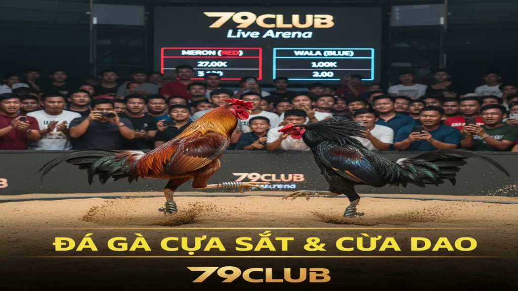 Luật chơi Đá Gà cựa sắt và cựa dao chi tiết 79Club