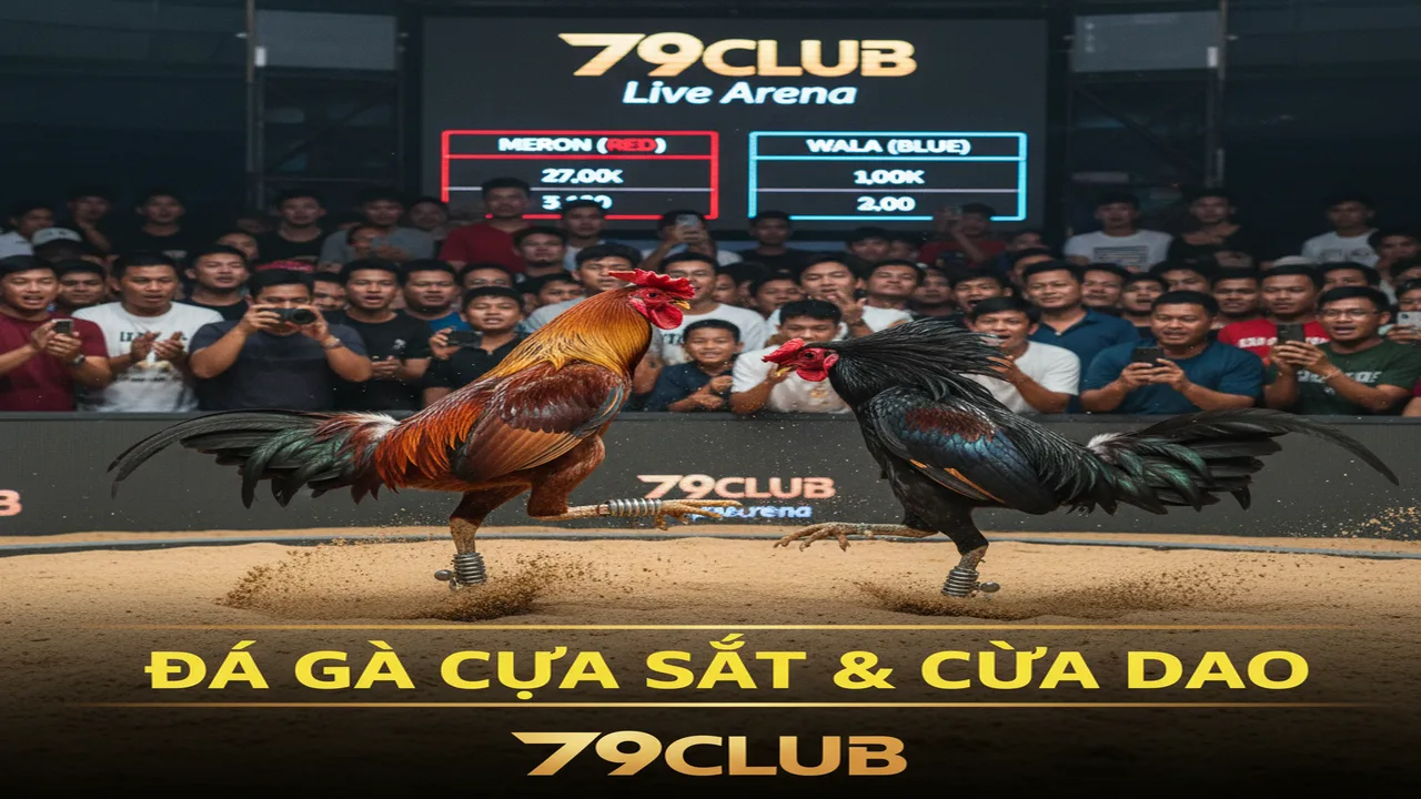 Luật chơi Đá Gà cựa sắt và cựa dao chi tiết 79Club