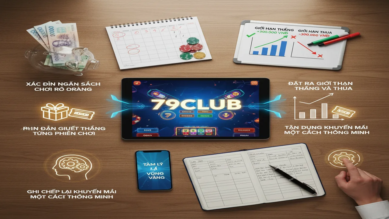Cách quản lý tài chính khi chơi game đổi thưởng 79Club