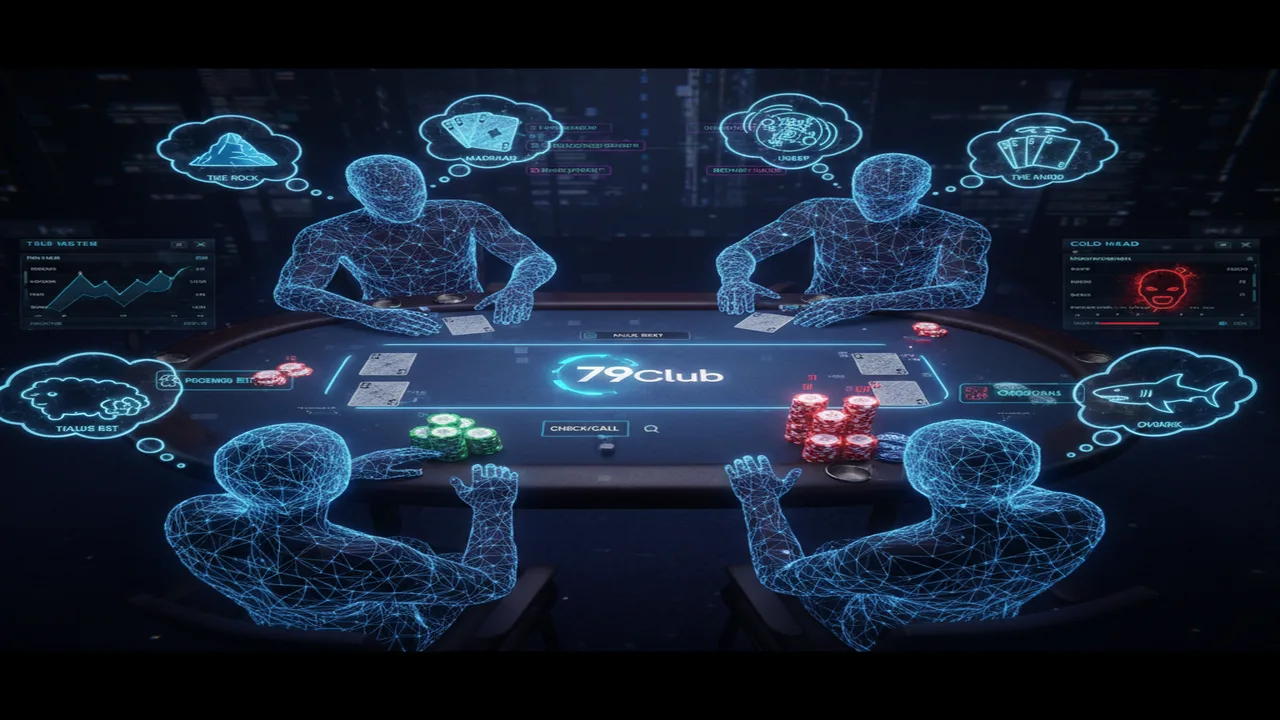 Thủ thuật tâm lý khi chơi Poker trực tuyến 79Club
